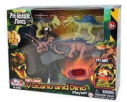 Red Box, Volcano & Dino Playset 24355