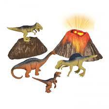 Red Box, Volcano & Dino Playset 24355