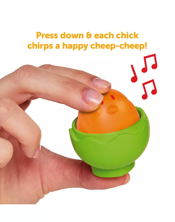 Hide & Squeak Egg Stacker