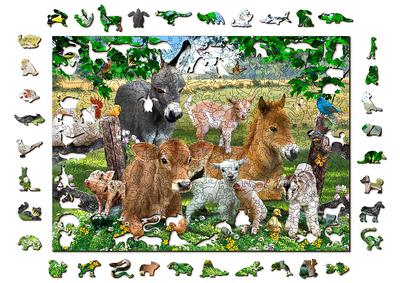 Wooden City - Jigsaw Puzzle 200 Pcs