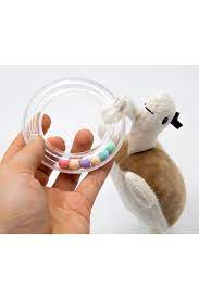 Babyjem Soft Baby Turtle Rattle Toy
