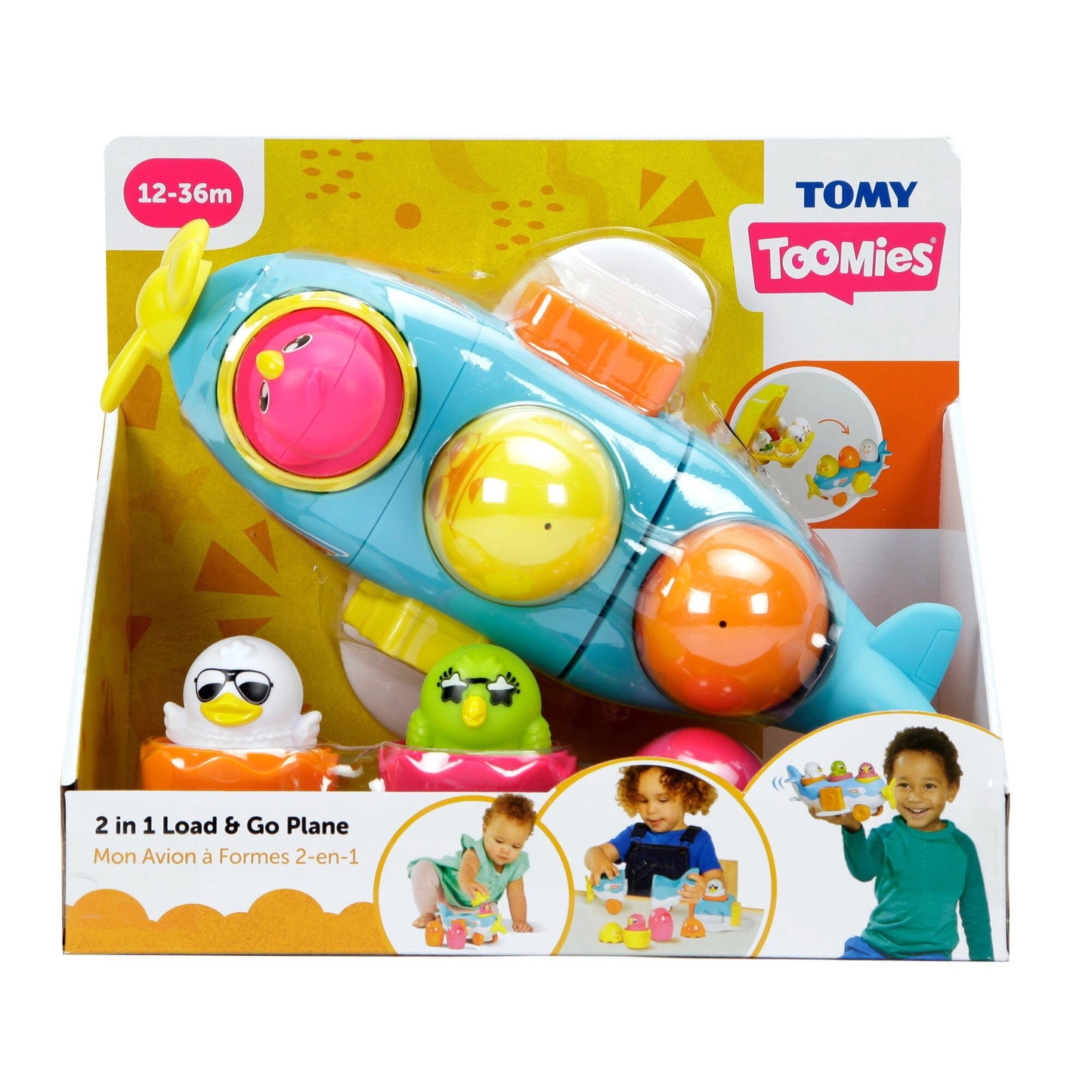 Tomy Toomies - 2 in 1 Load & Go Plane