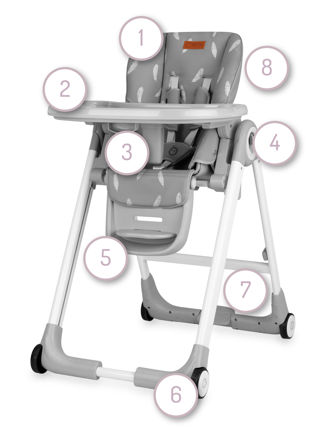 MoMi - Luxuria High chair