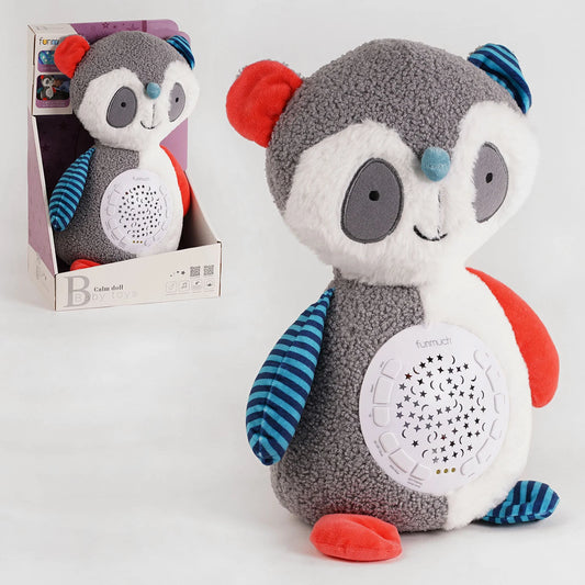 Funmuch- 3in1 Cuddle Racoon Projector Washable