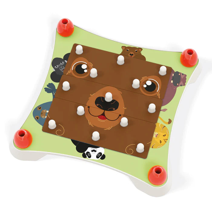 Quercetti Guess The Animal Faces Puzzle