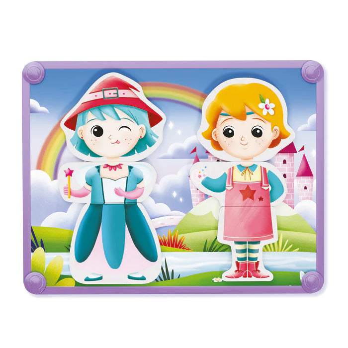 Quercetti Magnetic Dress Up, Fairy Tales