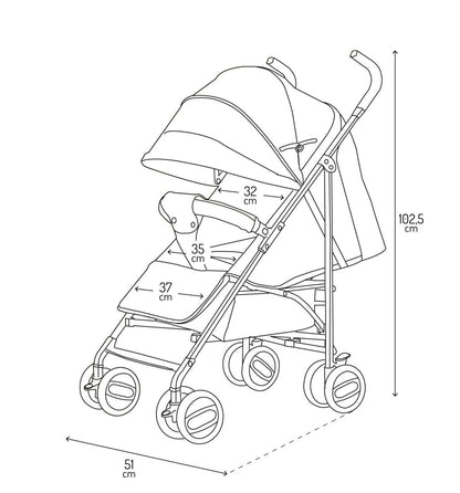 MoMi - AKIRA stroller