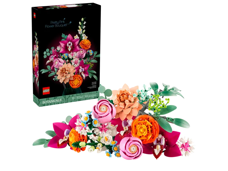 Lego Pretty Pink Flower Bouquet
