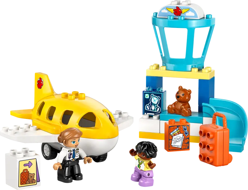 Lego First Time At The Airport