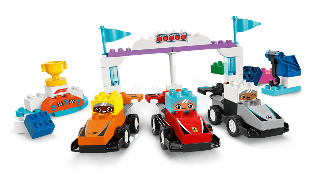 Lego F1 Team Race Cars & Drivers