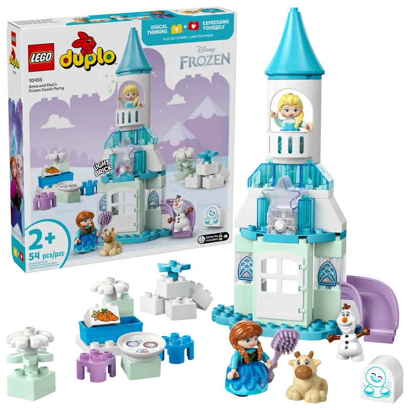 Lego Anna and Elsa's Frozen Castle Party