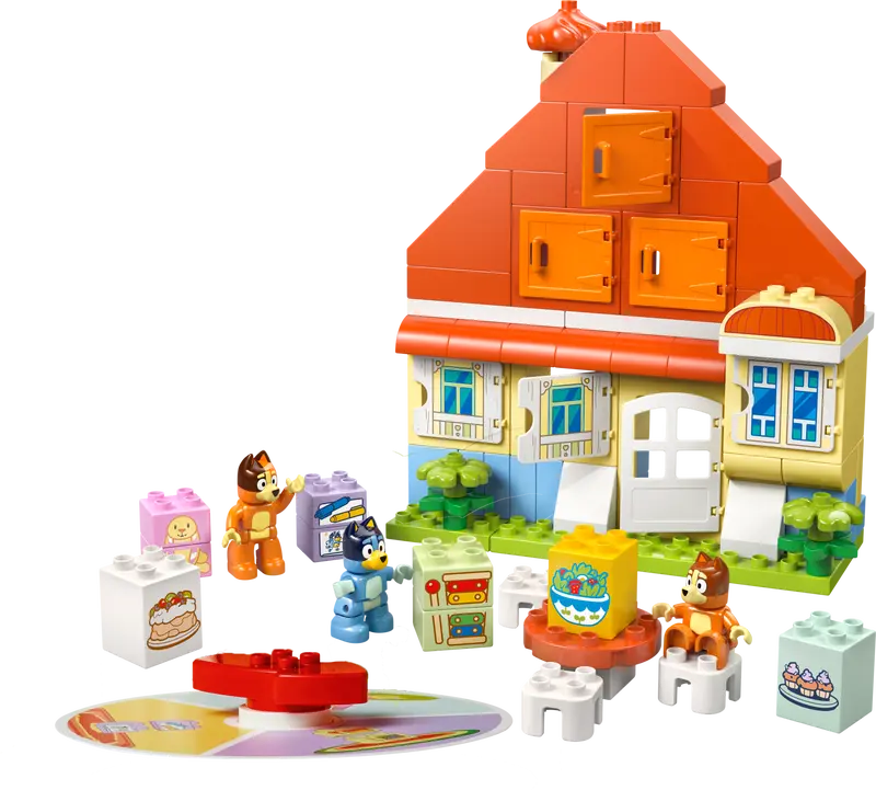 Lego Bluey's Family House with Memory Game