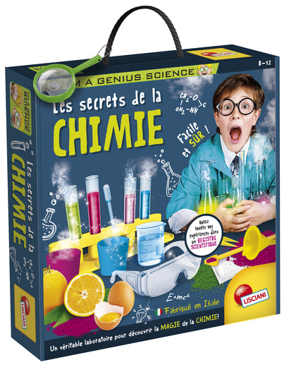 Clementoni Jeu Lab-Super Chimique, kit dexpériences Science, Labora