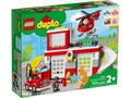 Lego Duplo - Fire Station & Helicopter