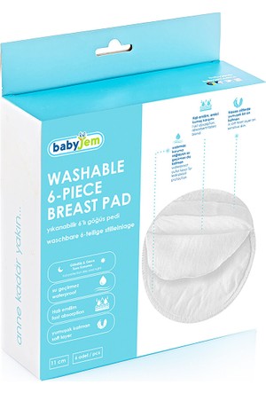 Babyjem - Washable Breast Pads