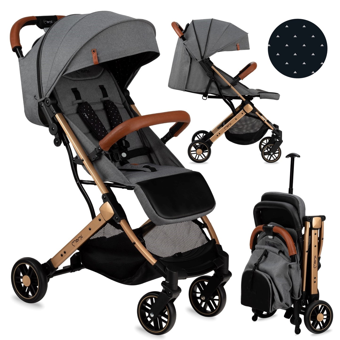 MoMi - ESTELLE GOLD stroller