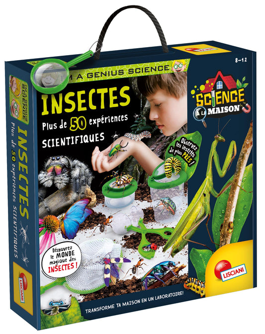 Lisciani - I'm A Genius, Science A La Maison Insectes