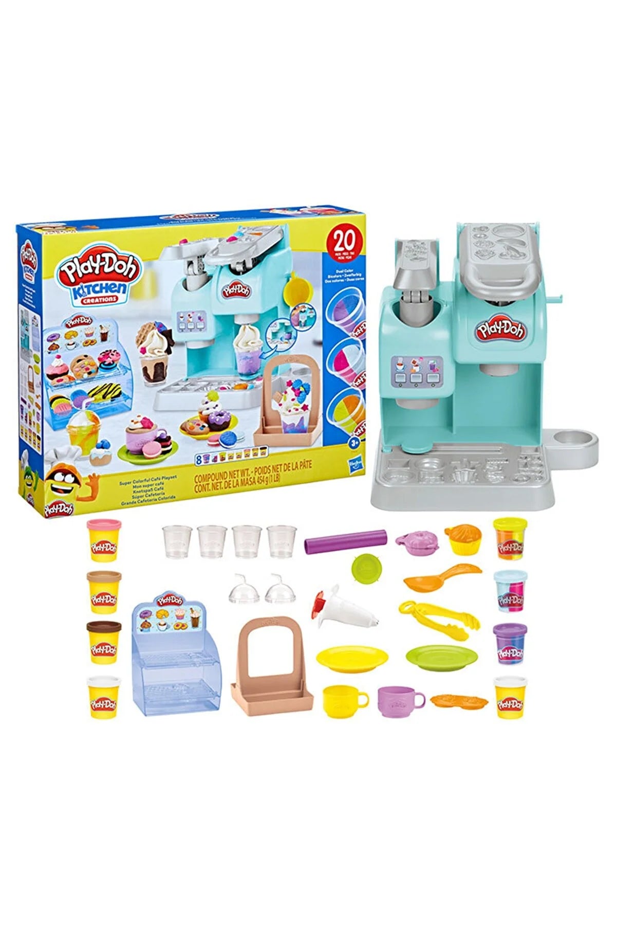 Play-Doh - Kitchen Creations Colorful Cafe Playset