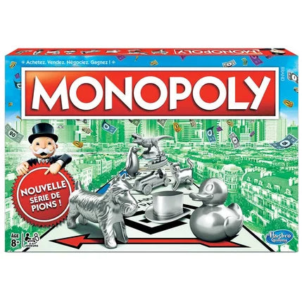 Hasbro - Classic Monopoly, French New Version