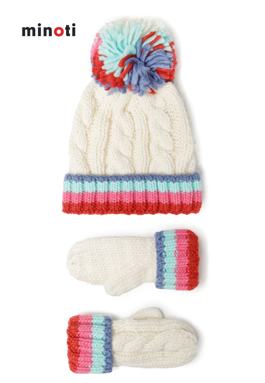 Minoti -  Hat And Glove Set