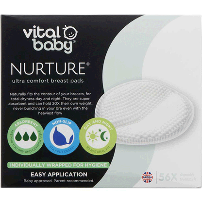 Vital Baby - nurture ultra comfort breast pads 56pk