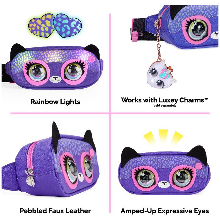 Spin Master - Purse Pets, Savannah Spotlight with over 30 Sounds and Light Effects