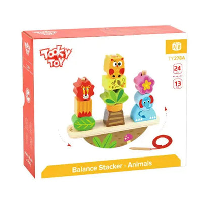 Tooky toy - Balance Stacker, Animals