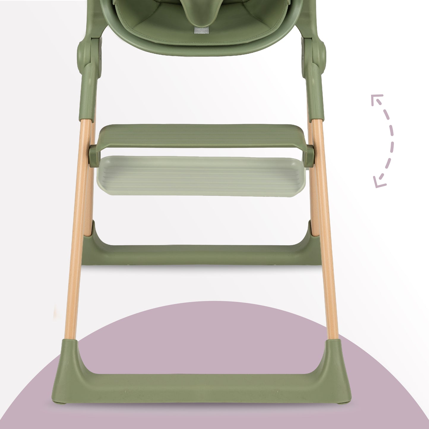 MoMi - KALA high chair green