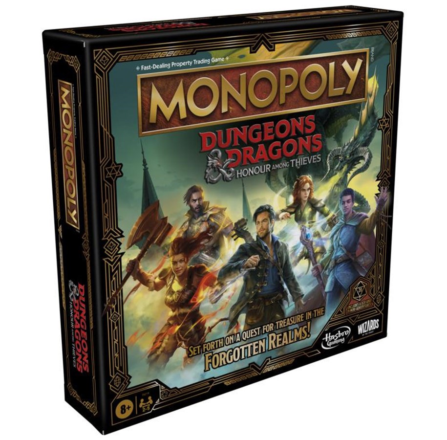 Hasbro - Monopoly Dungeons & Dragons Movie