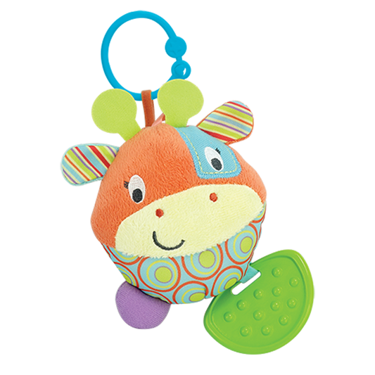 WinFun - Round Patch the giraffe teether rattle