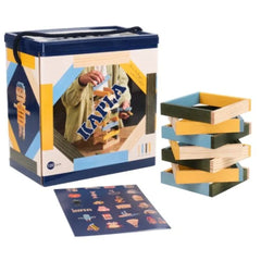 KAPLA 120 Box - LIGHT BLUE, YELLOW, GREEN