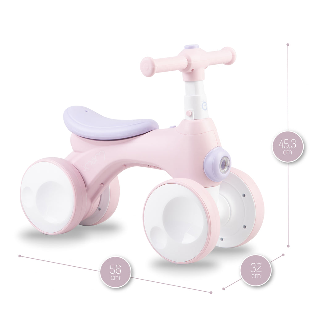 MoMi Tobis ride-on with bubbles