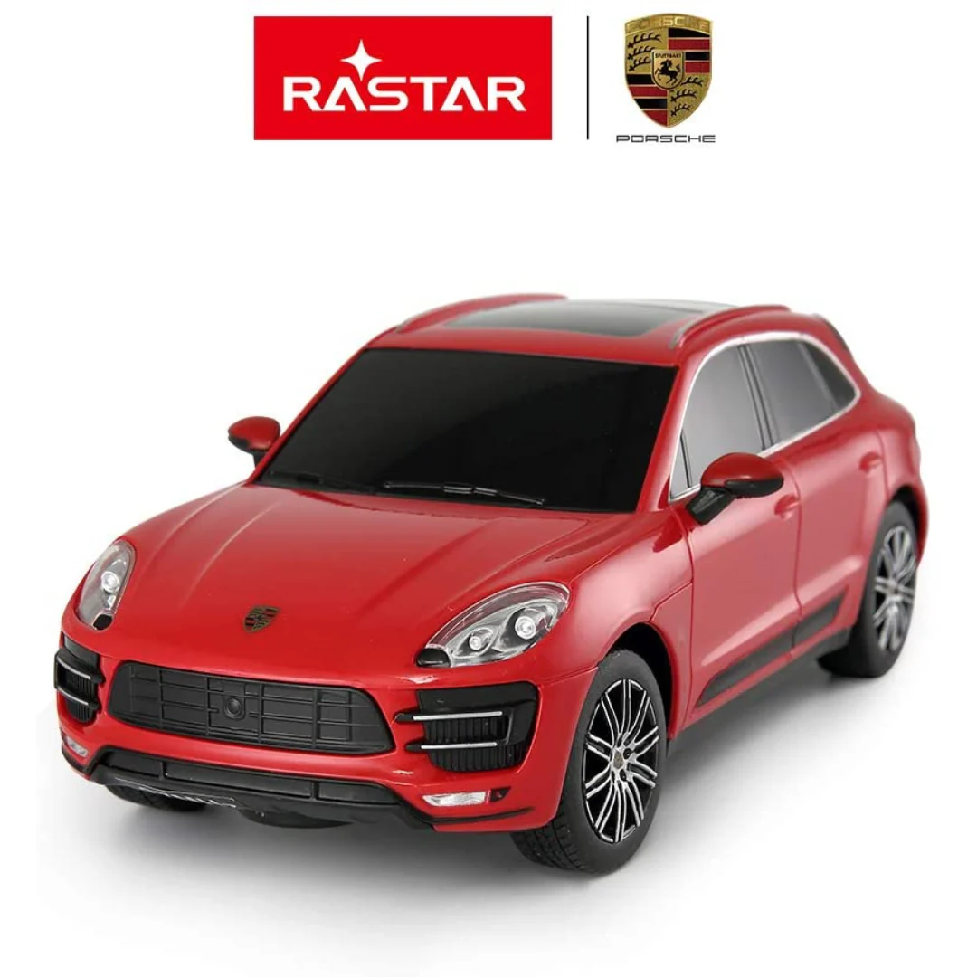 Rastar - R/C 1:24 Porsche Macan Turbo Red