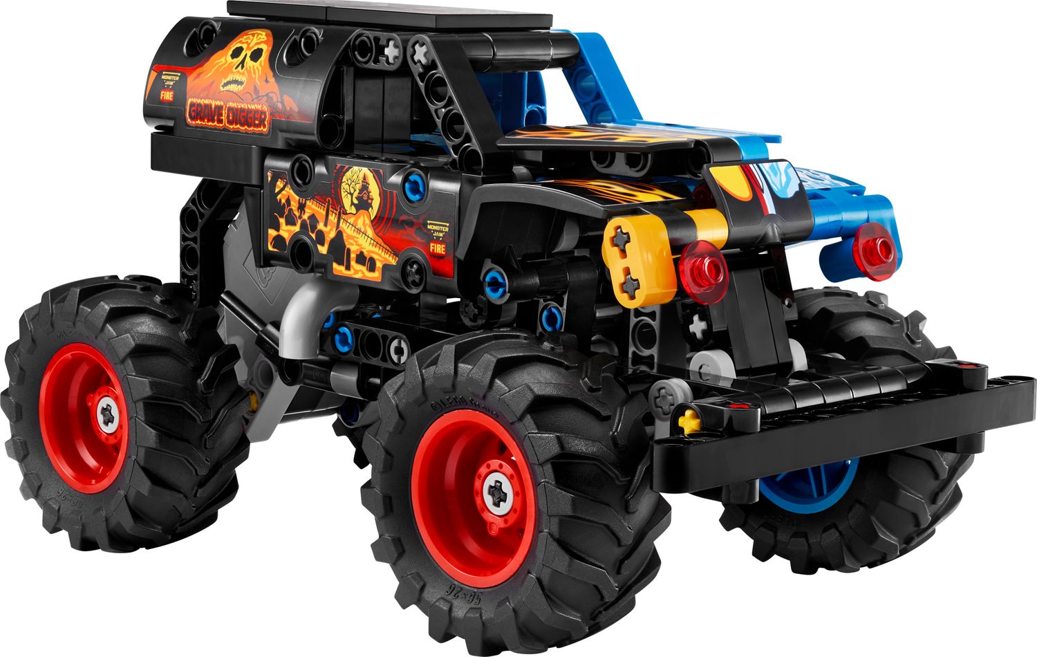Monster Jam Grave Digger Fire and Ice