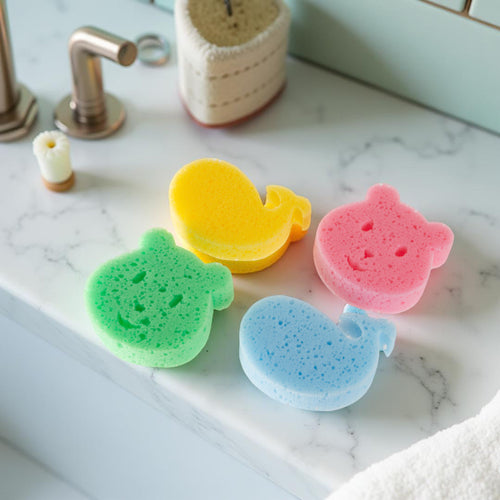 Babyjem 4-Pack Bath Sponges
