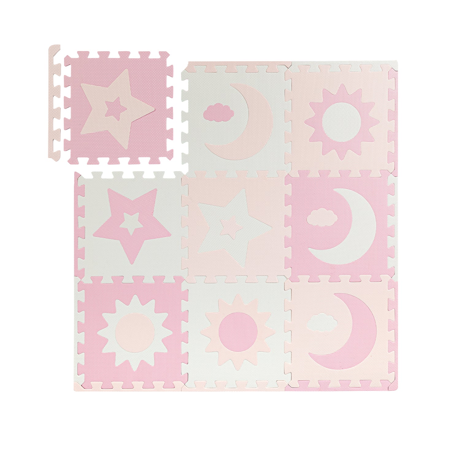 MoMi Nebe 3D foam puzzle mat
