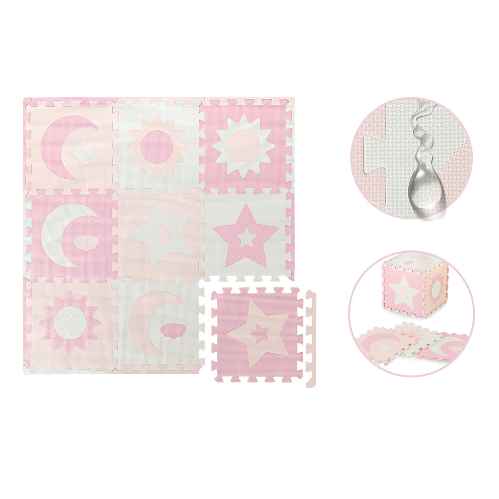 MoMi Nebe 3D foam puzzle mat
