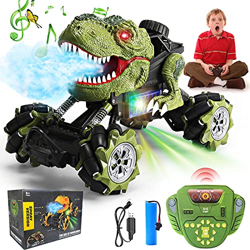 Crazon - Spray Light Dinosaur Car