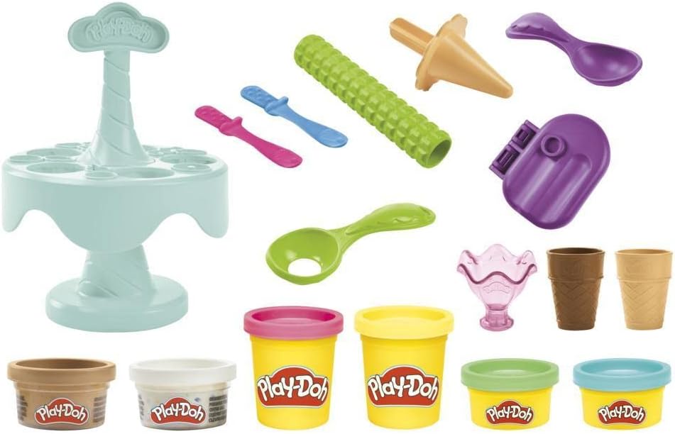 Play-Doh - Kitchen Creations Ice Cream Carousel Playset