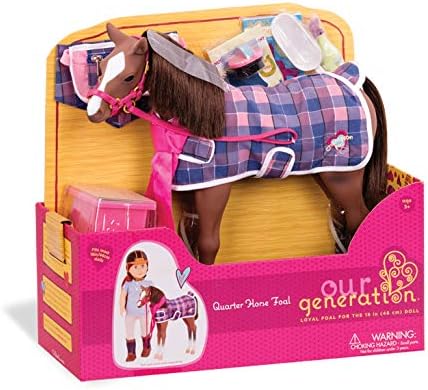 Our Generation Quarter Horse Foal Brown