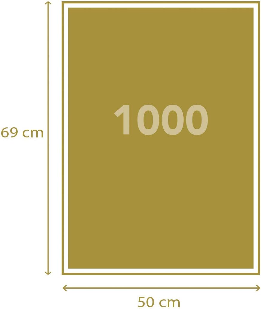 Clementoni - PUZZLE 1000 HQC Bibliodame