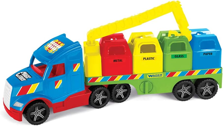 Wader - Magic Truck Basic Garbage Truck Recycling