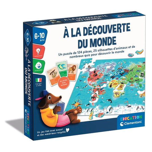 Clementoni - Education, À la découverte du monde