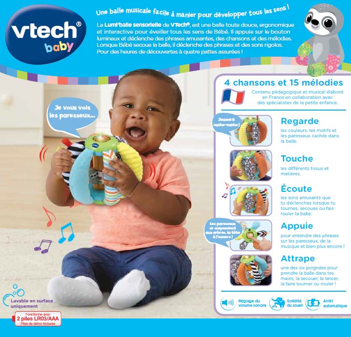 Vtech - Lumi Balle Sensorielle