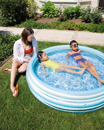 intex blue bliss splash pool