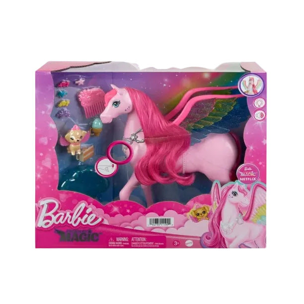 Barbie A Touch Of Magic™ Pink Pegasus With Puppy