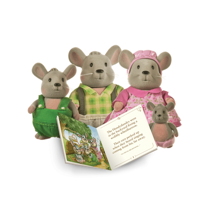 Li'l Woodzeez -The Handydandy Mice Family  (storybook included)