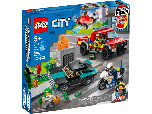 Lego - City, Fire Rescue & Police Chase