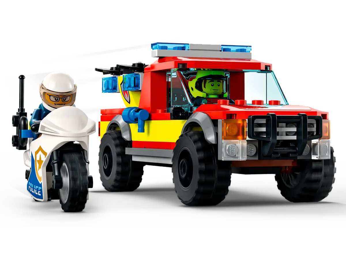 Lego - City, Fire Rescue & Police Chase