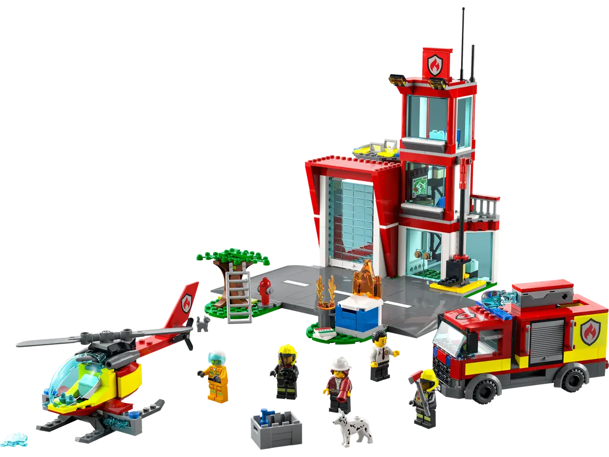 Lego - City, Fire Station
